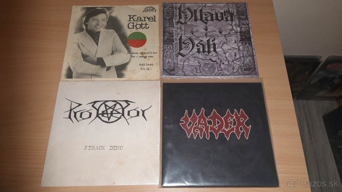 METAL LP - POUZITE PLATNE - 12