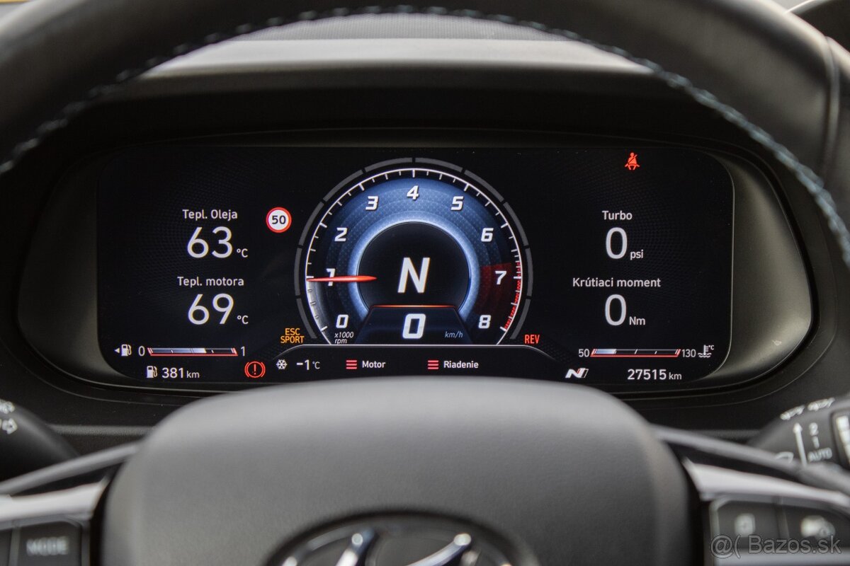 Hyundai i20 1.6 T-GDi N, 150 kW, M6 03/2024 - 12