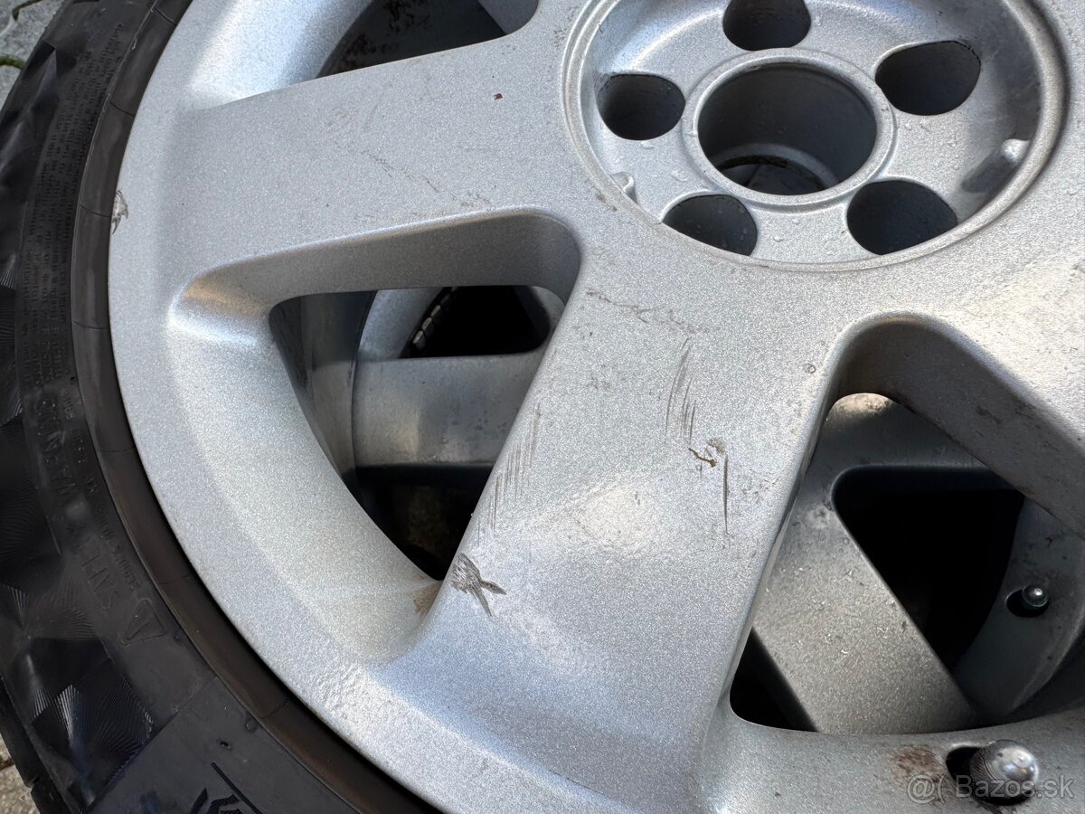 Disky Originál Audi TT Ronal 5x100 225/45 r17 - 12