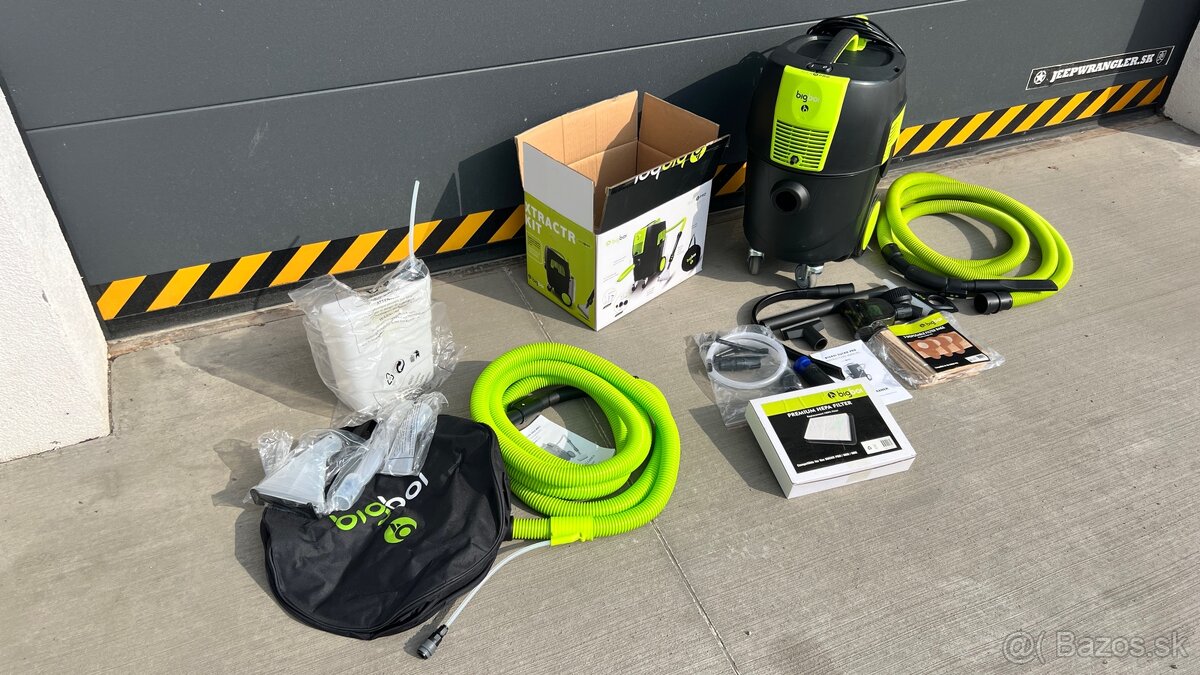 BigBoi SuckR PRO II + XTRACTR KIT + príslušenstvo - 12