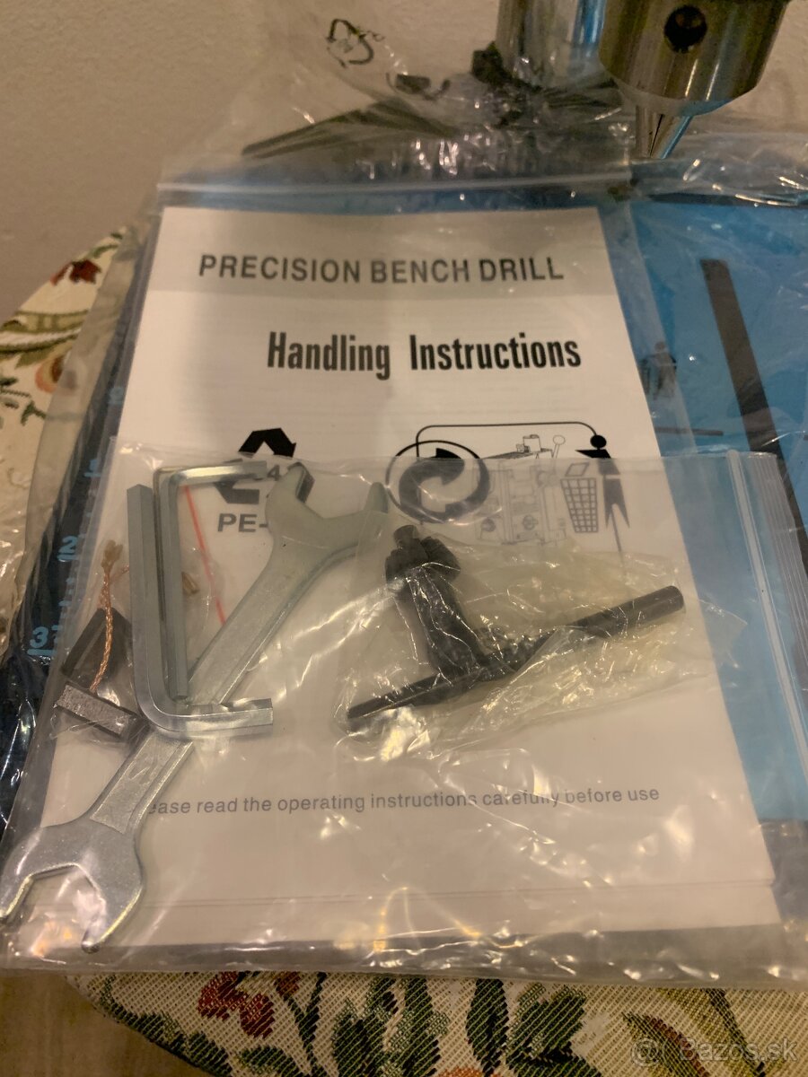 Stojanová vŕtačka 800W - 12