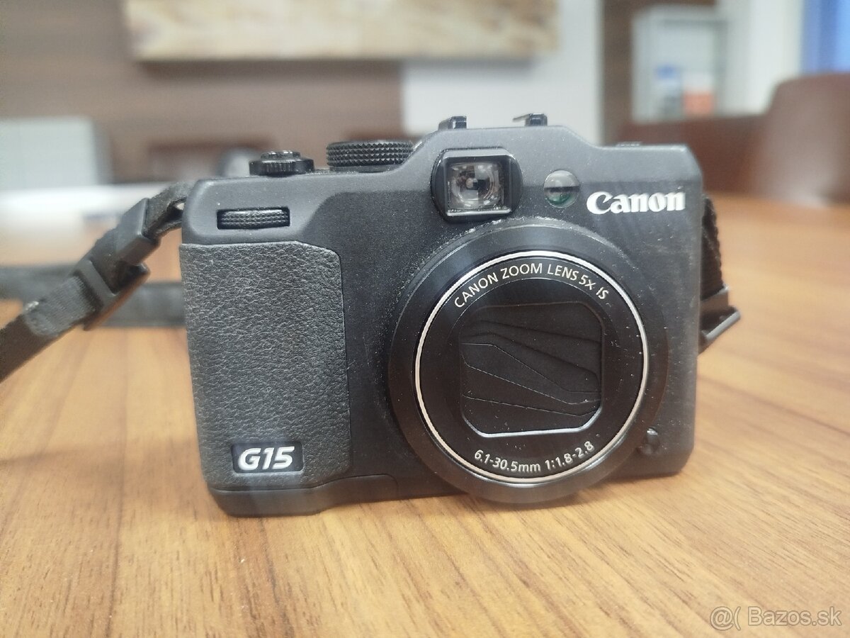 Predám Canon PowerShot G15 - 12