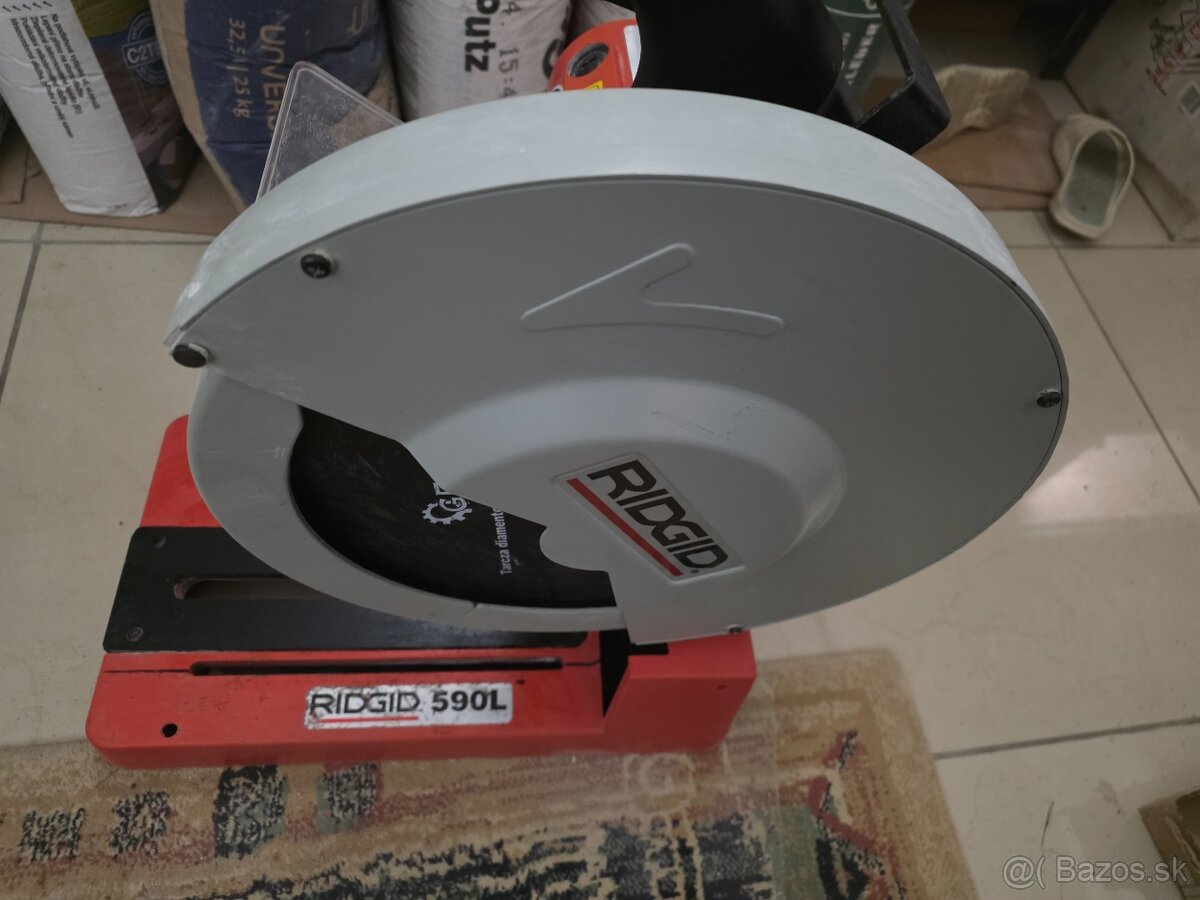 RIDGID Kotúčová píla 590L 26641 + 2 kotúče - 12