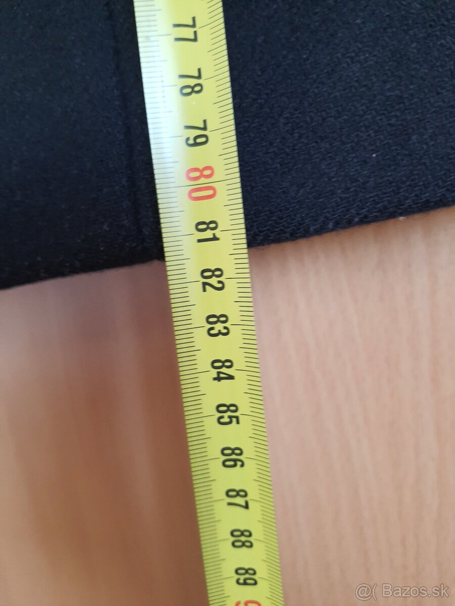 Čierny vlnený kabát Vero Moda - 12