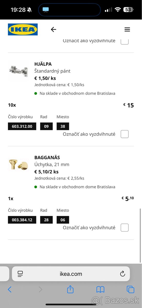 Skriňa/vitrína IKEA PLATSA 80x42x191cm + DOVOZ ZDARMA - 12