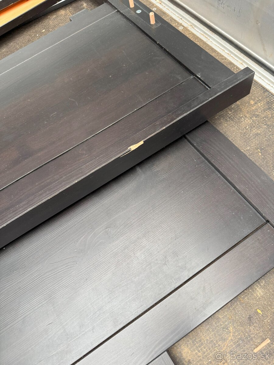 Posteľ a nočné stolíky HEMNES - 12