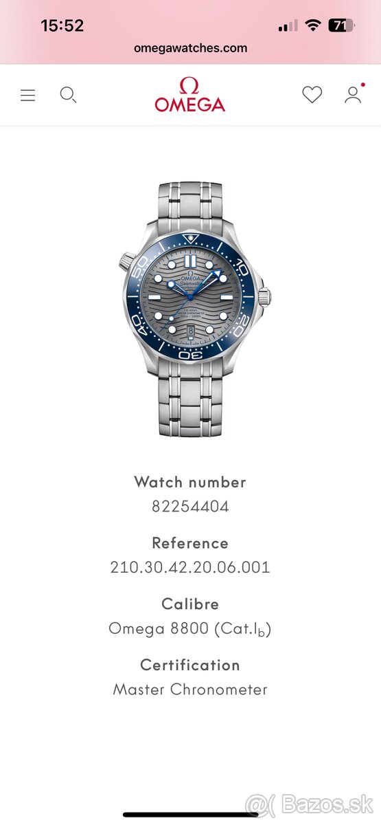 FULL SET Omega Seamaster 300M 42mm - nove 6320,-€ - 12