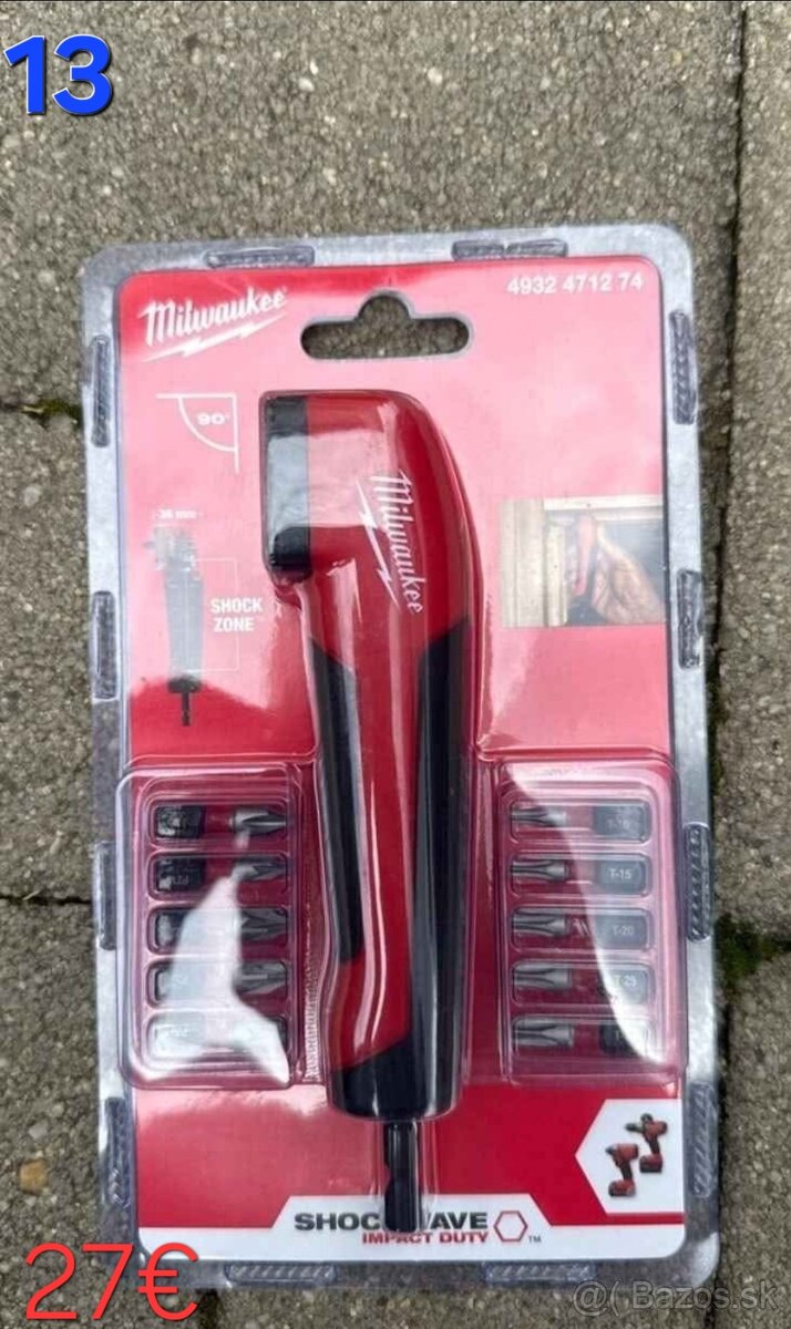 Milwaukee náradie - 12