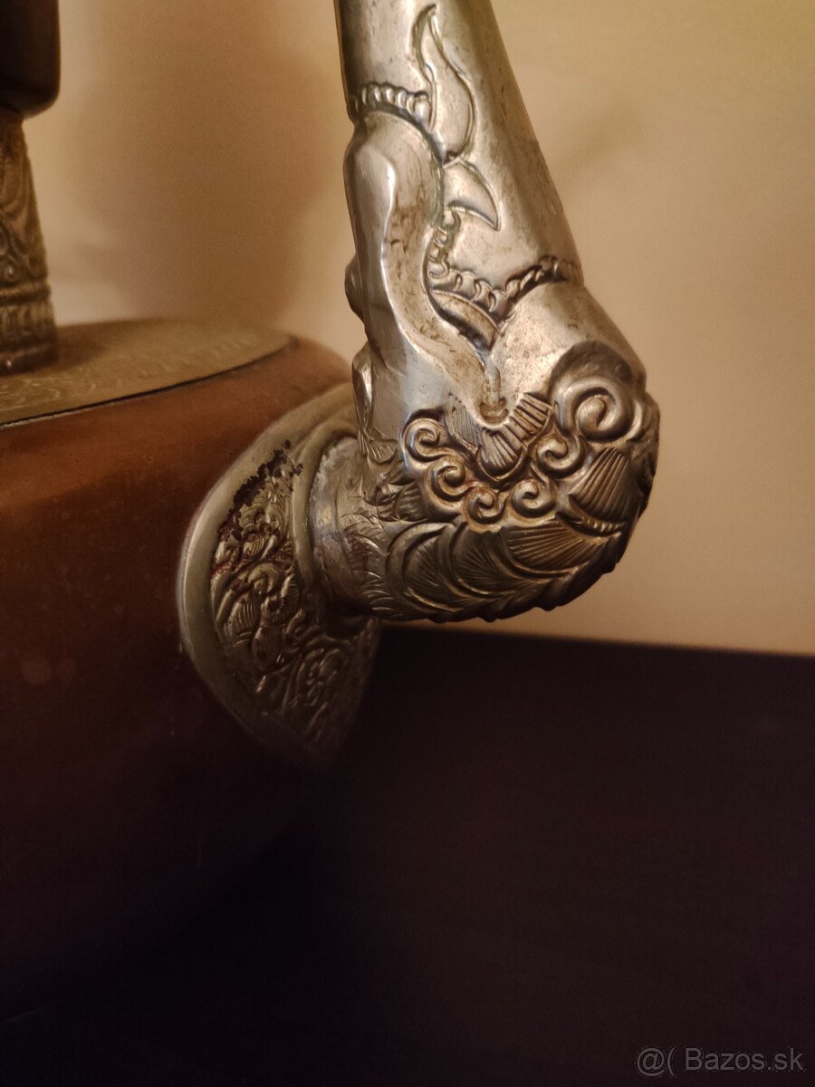 Indická kanvica a kanvica s horákom na čaj - 12