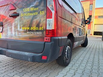 Opel Movano / Renault Master L1H1  3,5t  8/2017 prvý majiteľ - 12
