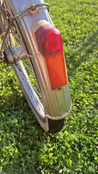 Starožitný skladací bicykel v pôvodnom stave - 12