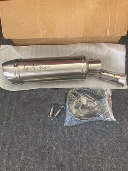 Nový Univerzálny Športový výfuk na motorku - LeoVince - 12