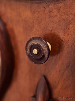 Veľký starožitný barometer s teplomerom Boston V 102,5 cm - 12