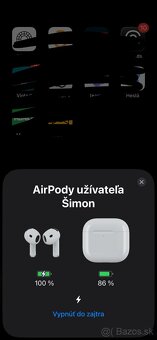 Predám Apple Airpods 4 s ANC - 12