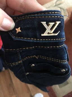 NOVÉ LOUIS VUITTON dámske rifle S/M - 12