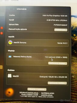 🍏 MacBook Air 13 Retina 2020 – TOP stav, málo používaný - 12