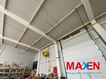 Predaj  : MAXEN HALA pre výrobu a sklad 1844 m2 + administ - 12
