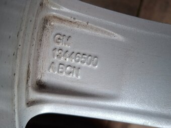 Predám org.hlinikové disky Opel--R16 - 12