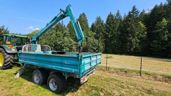 Vyvážačka Pfanzelt S9242 9tun se sklopnou korbou - 12