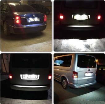 LED OSVETLENIE ZNACKY SPZ EVC - CANBUS - 12