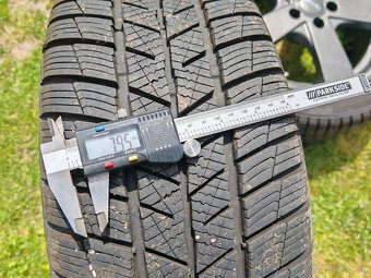 5x100 R16 6.5J ET38 + 215/45R16 Zimné 4x7.6mm - 12
