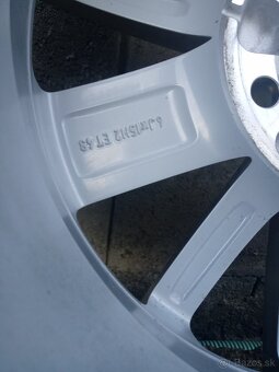VW Golf 7 15"..195/65 R15 XL originál hliníkové disky - 12