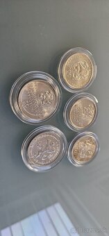Pamätné mince Kčs, 13ks, Zbierkový stav, Super cena - 12
