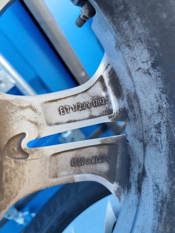 Orig. BMW 5x112R17 & letné pneu - 12