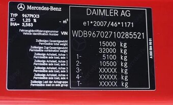 9236 - Mercedes-Benz ATEGO 1527 - 4x2 – Shrnovačka – EURO 6 - 12