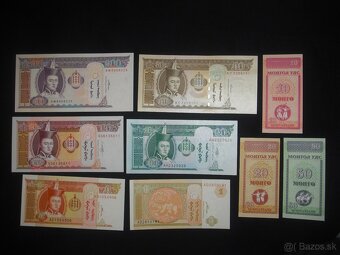 predam sety bankoviek UNC zberatelska kvalita zahranicie - 12