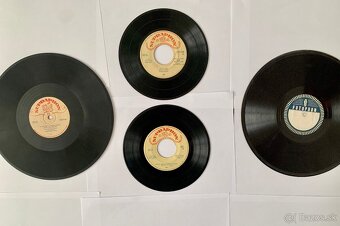 Šelakové platne so stojanom 40ks - 12