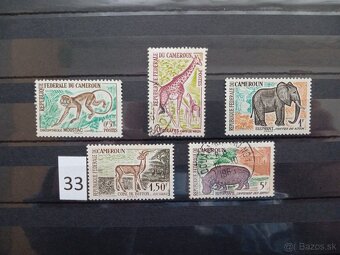 Poštové známky č.472 - AFRIKA II. - 20 sérií - 12