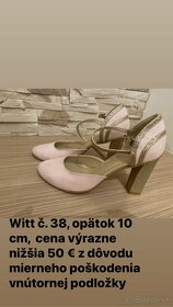 Spoločenské topánky značky Witt - 12