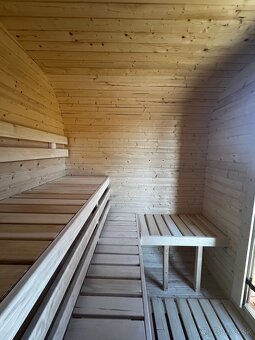 ZÁHRADNÁ SUDOVÁ SAUNA QUADRO 240 сm 2QL - 12