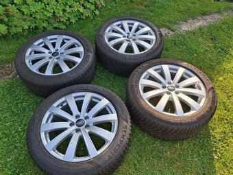 18" ALU 5x108 nové + zimné 235/50 r18 8mm TOP SADA - 12
