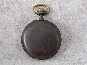 Obrovské kapesní hodinky Regulateur 67mm s průhlednou pracho - 12