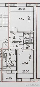 Kompletná nová prerábka.  2.izb.byt ,ZH - 12