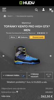 Horolezecké topánky Mammut Kento Pro High GTX - 12