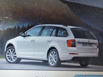 ĺavé zadné svetlo octavia 3 combi - 12
