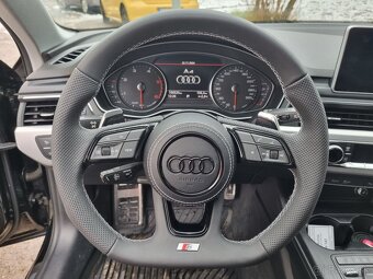 AUDI VYHRIEVANÝ EXCLUSIVE KOŽENÝ VOLANT S PADLAMI - 12