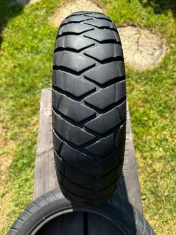Pneumatiky Michelin Anakee 110/80-14 + 130/70-13 - 12