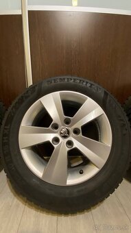 Predám letné a zimné pneumatiky s diskami Škoda Original - 12