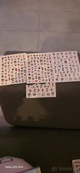 Gél laky, UV lampa, a nalepky - 12