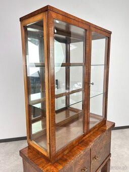Starožitná vitrína/knižnica - 12