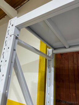 Kovový regal 2m, nosnosť 200kg, 4 Police - 12