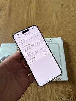 iPhone 15 Pro Max 256 gb Natural Titanium - nepoužívaný - 12