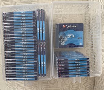 Predám CD médiá na napaľovanie Verbatim a Maxell - 12