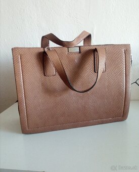 Dámska hnedá kabelka - 12