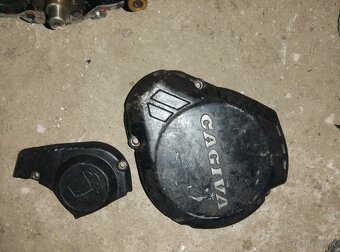 Rozpredám motor cagiva125 +niake dieli - 12