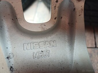 Orig. hliníkové disky Nissan/Dacia R16, 5x114,3 - 12